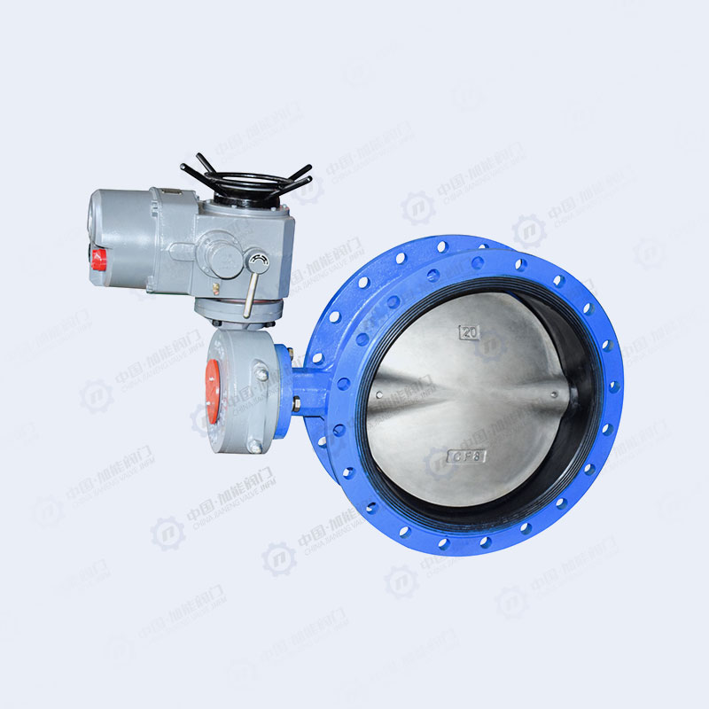 Electric soft sealing flange butterfly valve -2