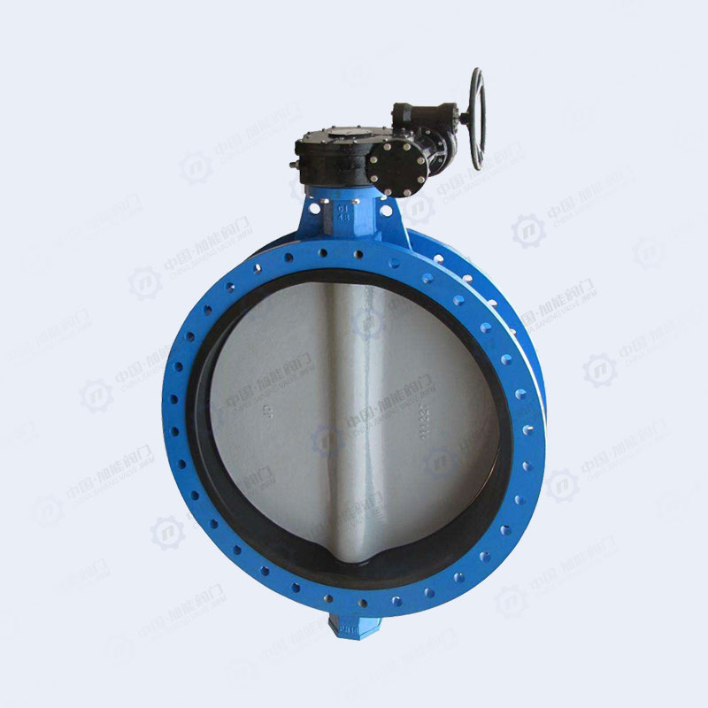 Soft seal flange butterfly valve-1