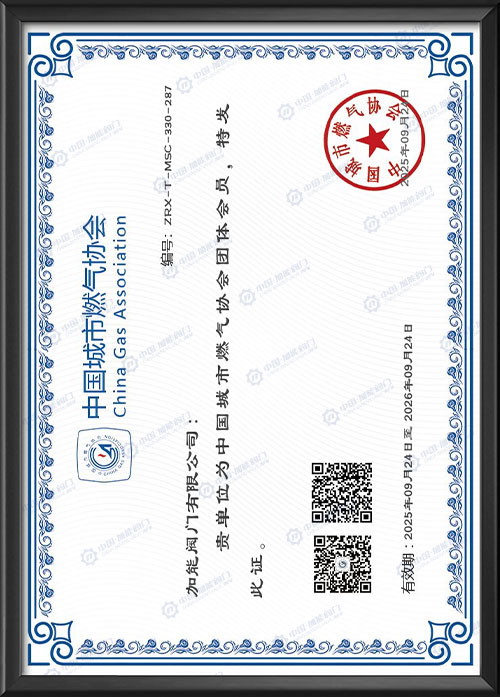 中国城市燃气协会团体会员